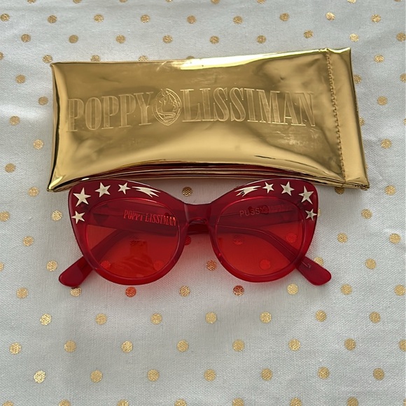 🌟Rare Poppy Lissiman Strawberry Stars Sunglasses - Picture 4 of 5